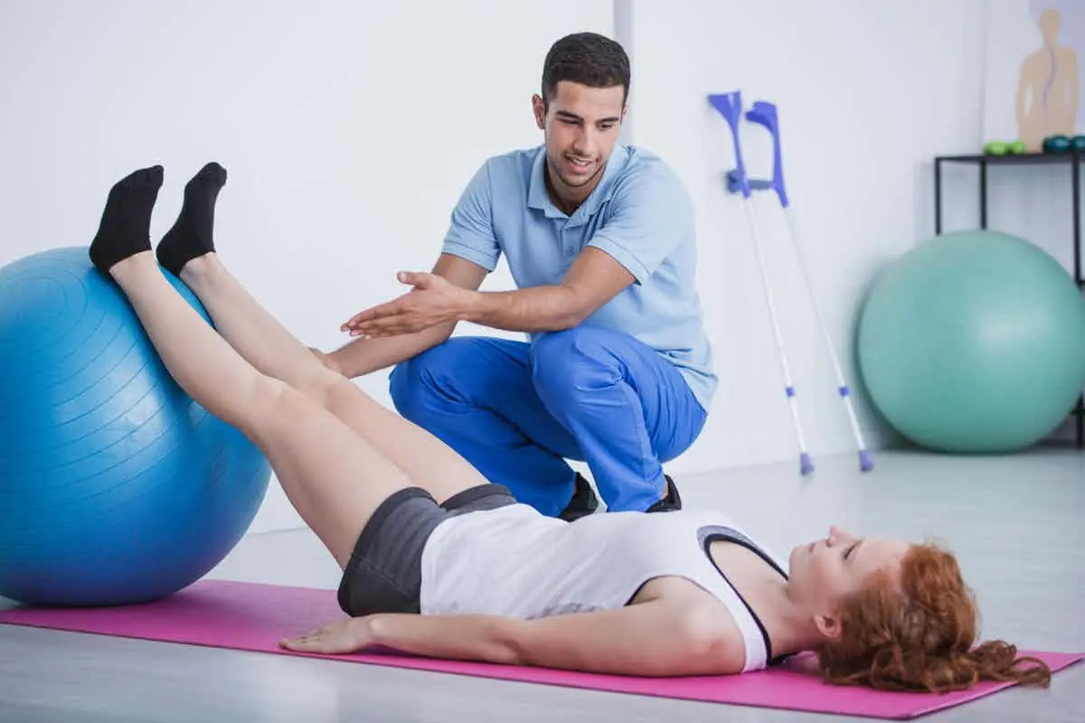 physical therapy for someone with a sport injury