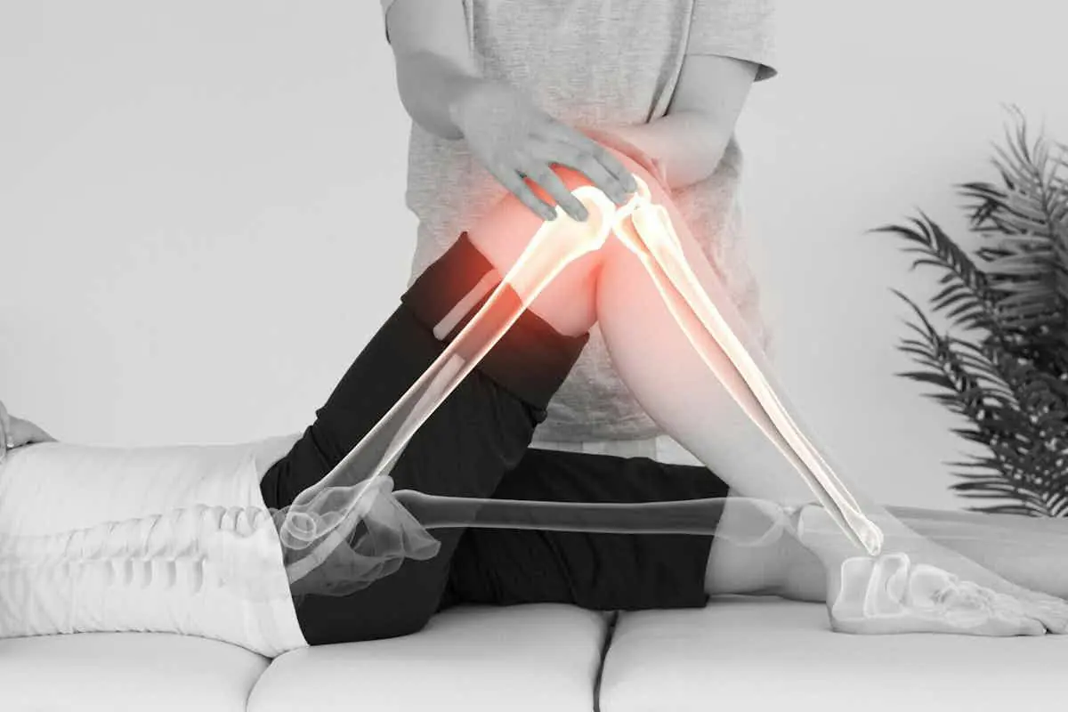 person getting fascial stretch therapy